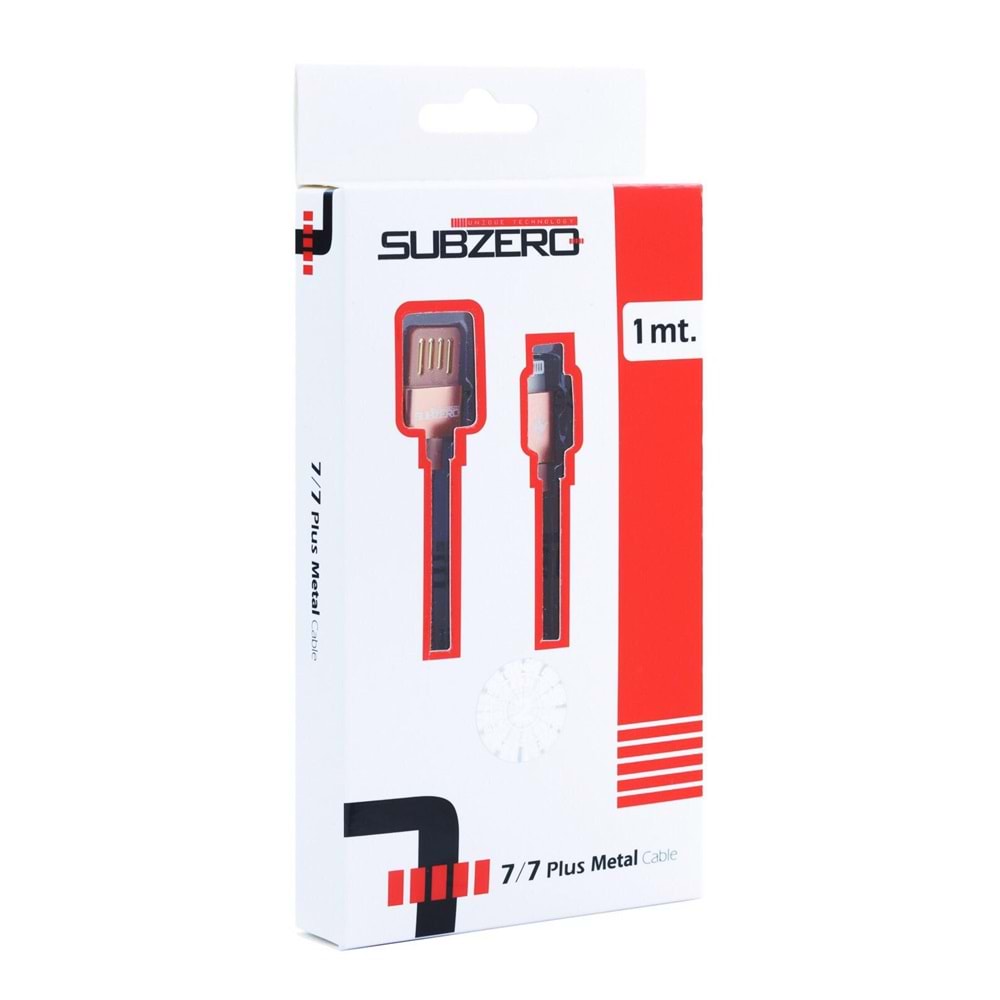 SUBZERO İPHONE METAL ŞİMŞEK KABLO
