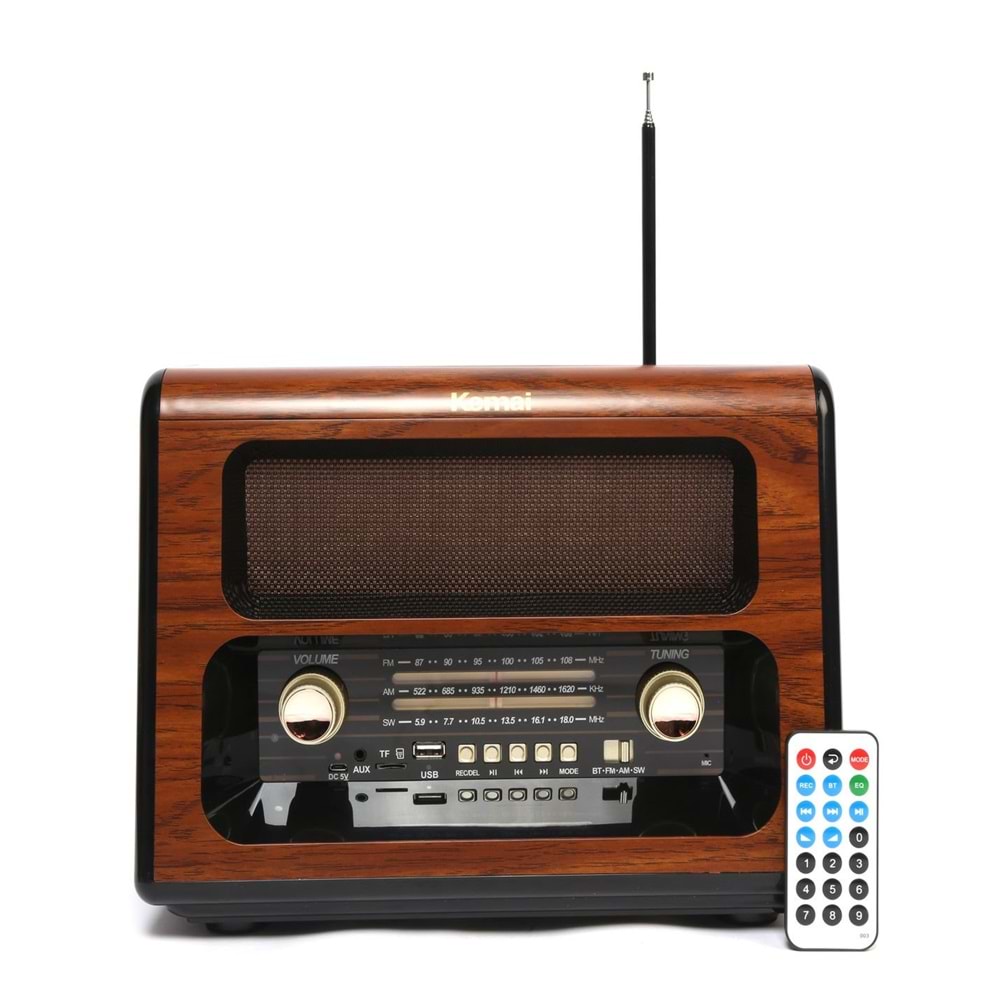 KEMAİ MD-1910BT 1911 NOSTALJİ RADIO