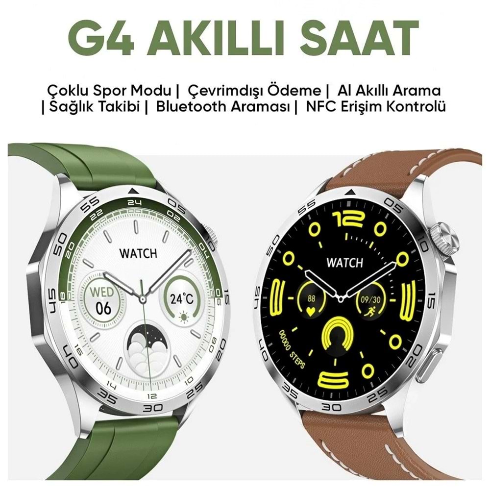 LEERFEİ AMOLED RW-44 GT4 AKILLI SAAT