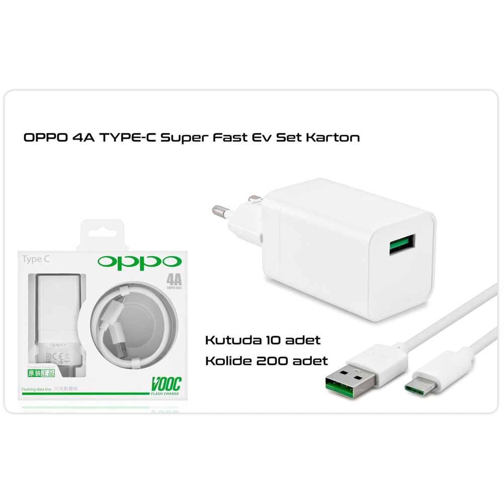 OPPOO 4A VOOC ŞARJ CİHAZI