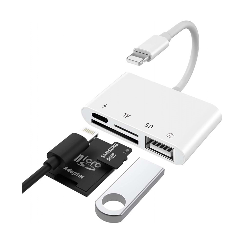 CONCORD JH-0512 IPHONE LIGHTNING ÇEVİRİCİ KABLO