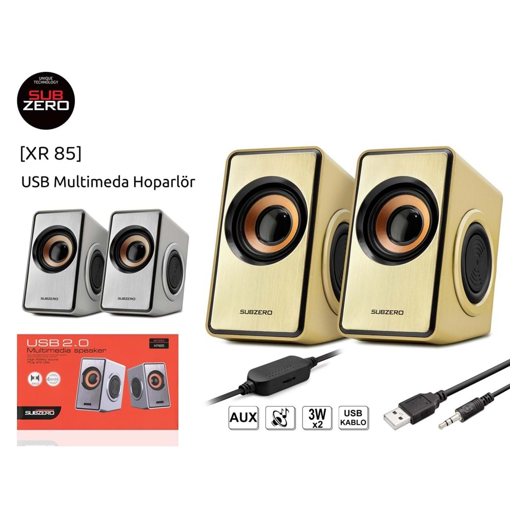 SUBZERO XR85 PC SPEAKER