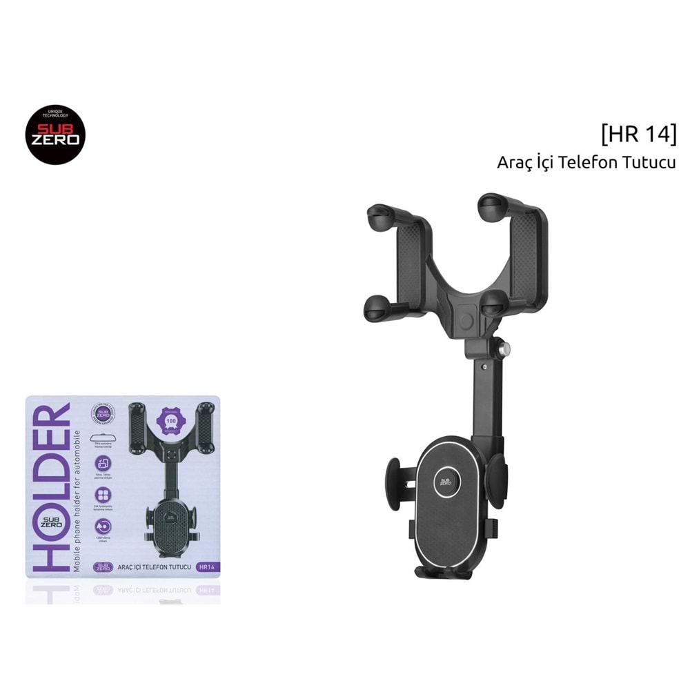 SUBZERO HR14 HOLDER ARAÇ AYNA TELEFON TUTUCU