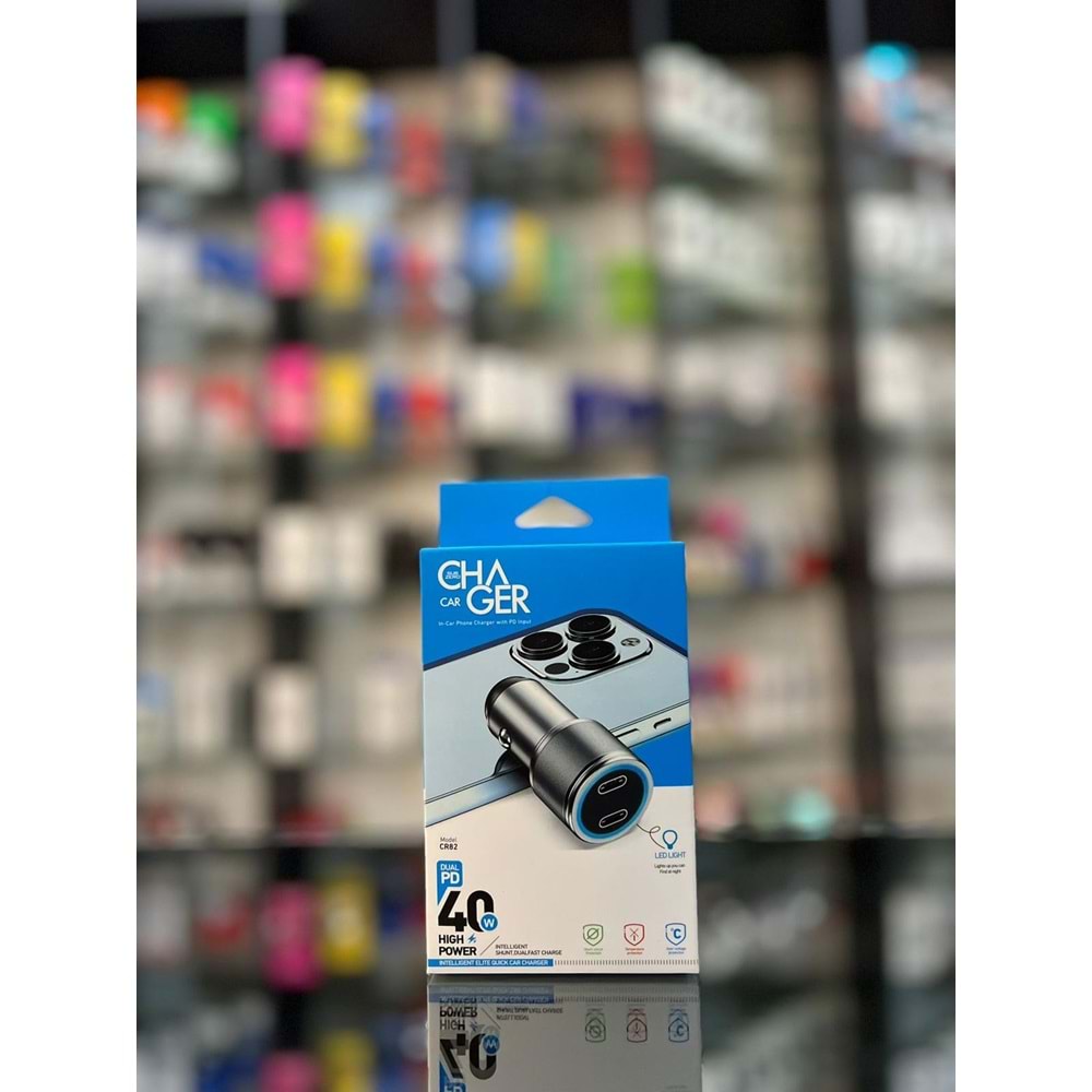 SUBZERO CR82 40W 2 PD ARAÇ USB ŞARJ BAŞLIĞI