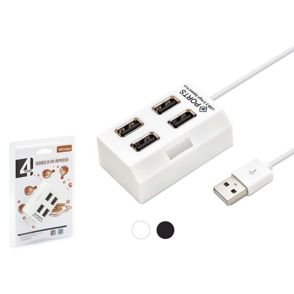 HADRON HD169 4 PORT USB ÇOĞALTICI