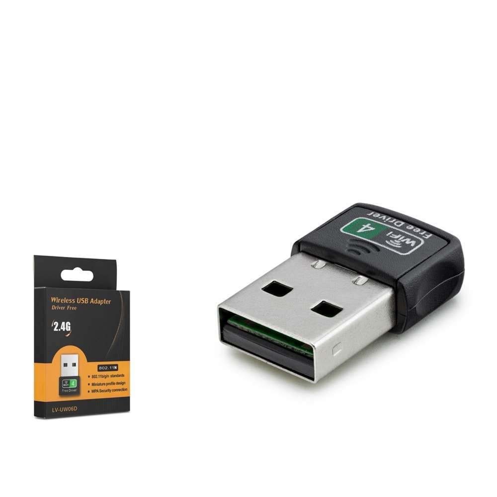 HADRON LV-UW06D WİRELESS DANGIL ADAPTÖR