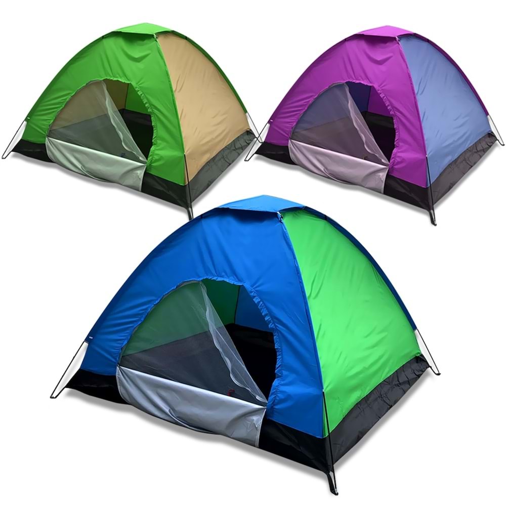 4 KİŞİLİK 200 X 200 X 135 KAMP ÇADIRI
