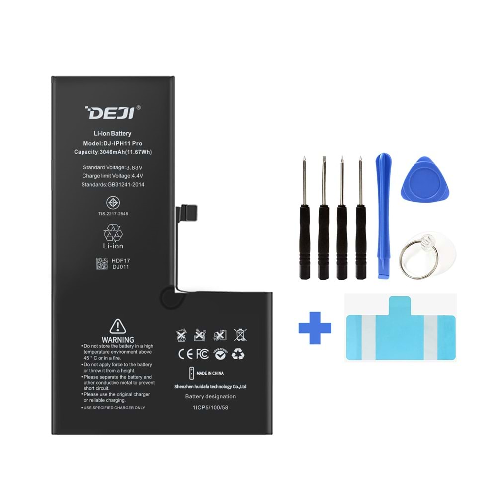 DEJI IPHONE DJ-IPH11 PRO 3046 MAH MUCIZE BATARYA