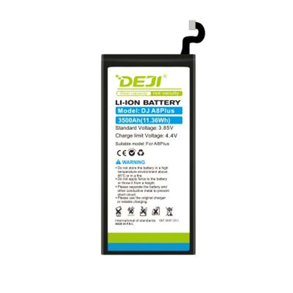 DEJI SAMSUNG DJ-A8 PLUS BA730ABE MUCIZE BATARYA