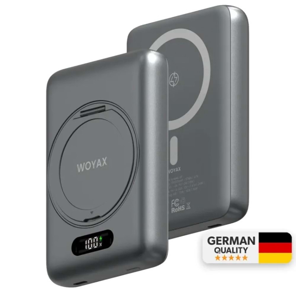 DEJI WOYAX WY-10 MAG 10000 mah KULAKLIK SAAT VE TELEFON POWERBANK