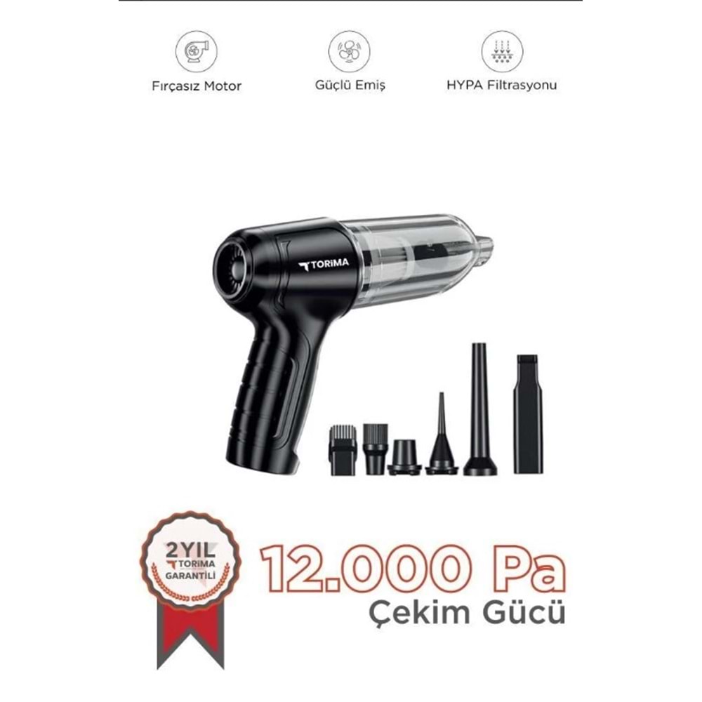 TORİMA LT-107C ARAÇ SÜPÜRGE