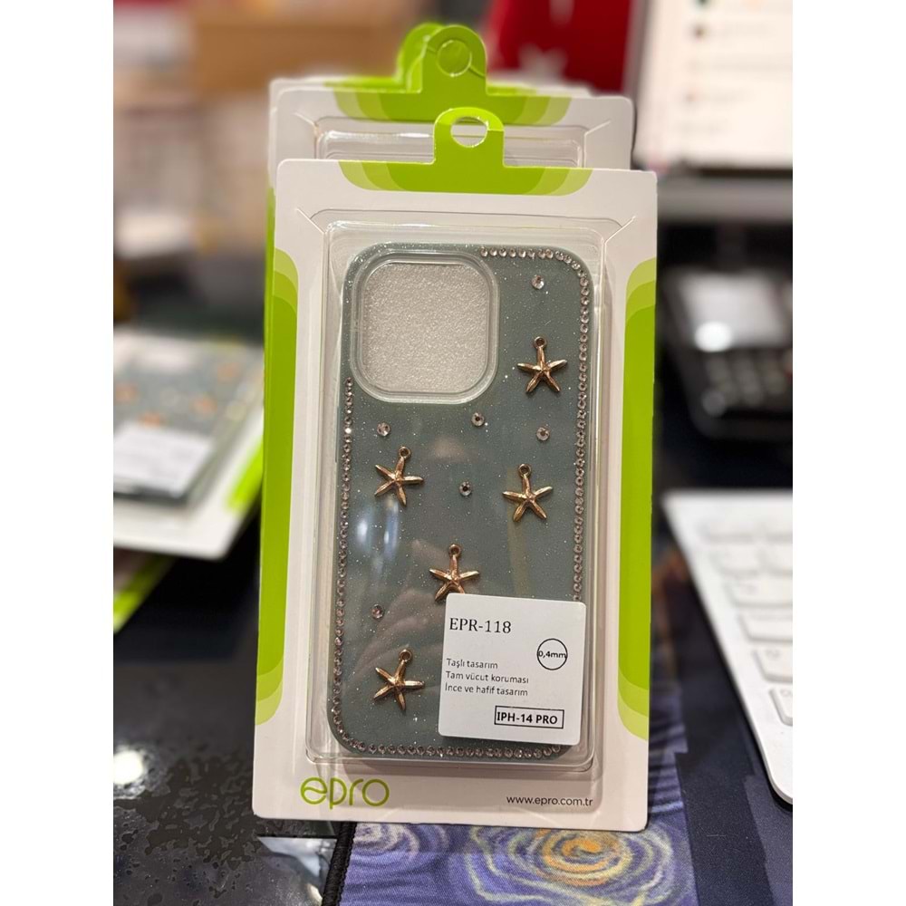 EPRO EPR-118 IPH 14 PRO TAŞLI KILIF