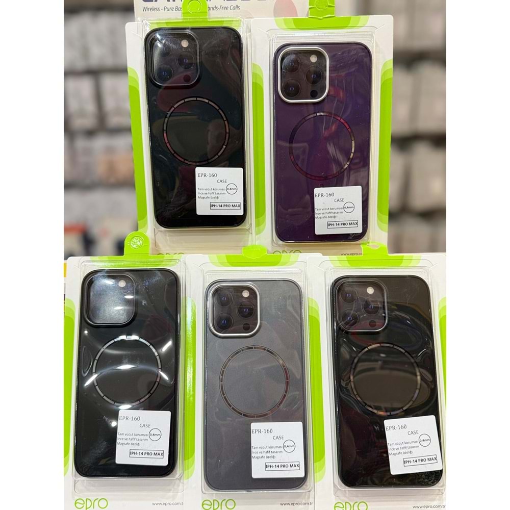 EPRO EPR-160 IPH14 PROMAX İNCE TASARIM MAGESAFE KILIF