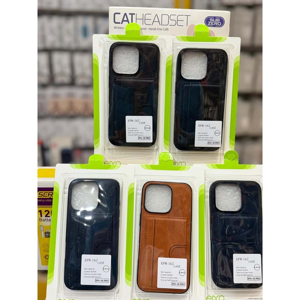 EPRO EPR-162 IPH16 PRO KARTLIKLI KILIF