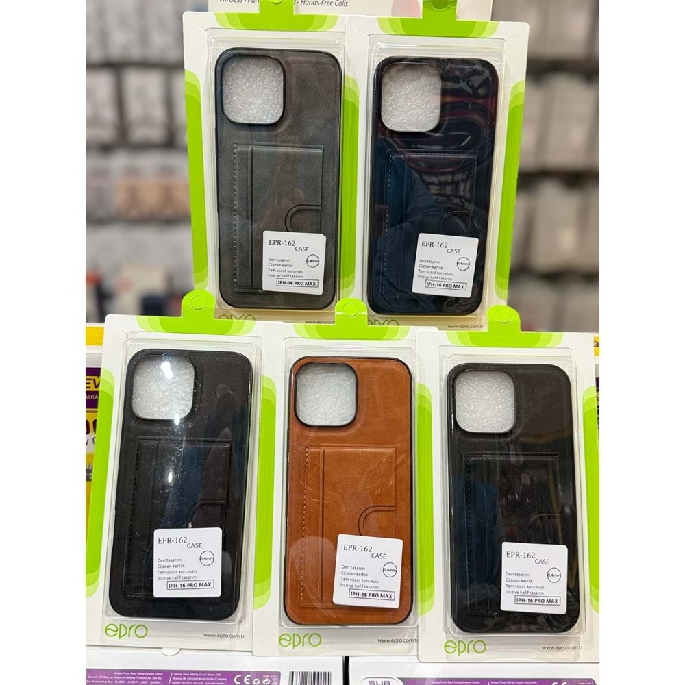 EPRO EPR-162 IPH16 PROMAX KARTLIKLI KILIF