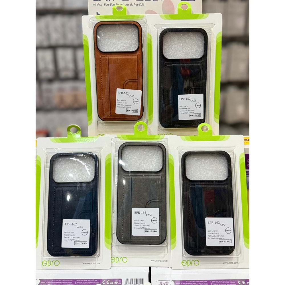 EPRO EPR-162 IPH 17PRO KARTLIKLI KILIF