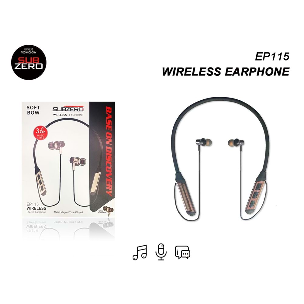 SUBZERO EP115 KULAKİÇİ WIRELLES BLUETOOTH KULAKLIK