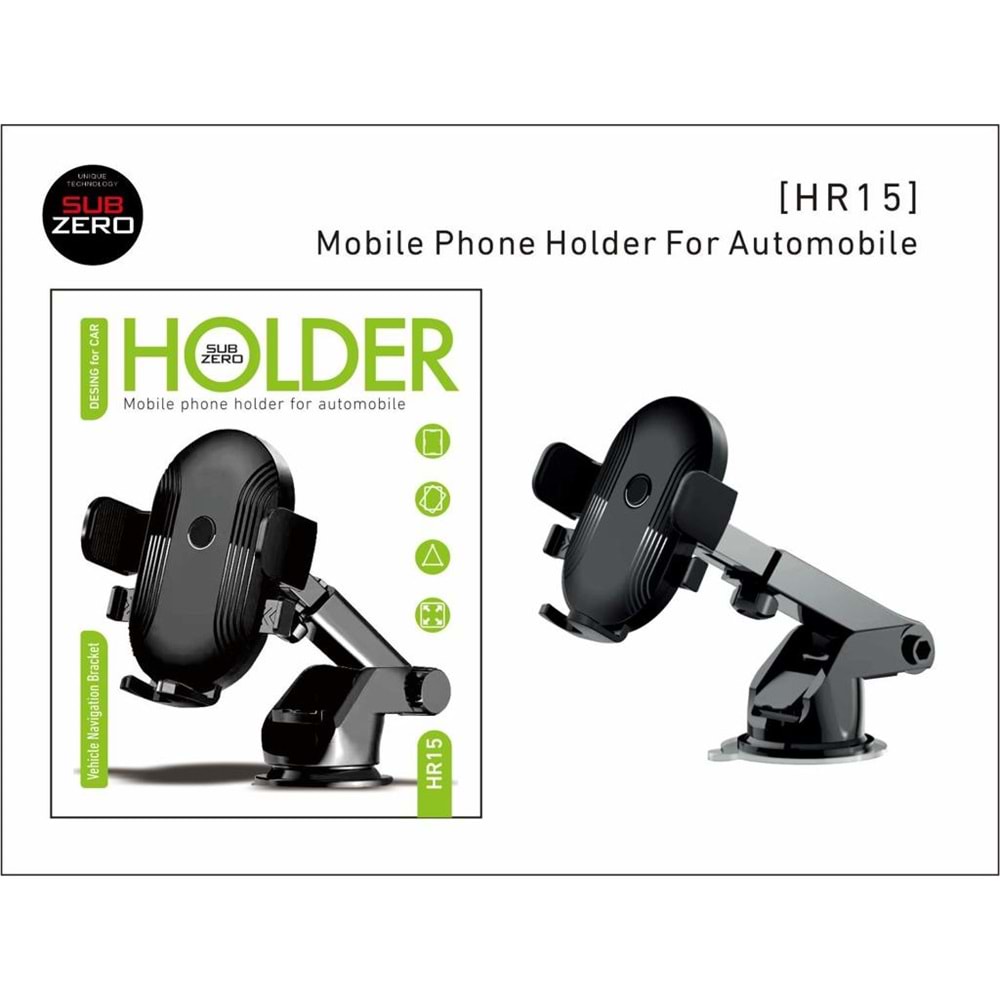 SUBZERO HR15 HOLDER ARAÇ AYNA TELEFON TUTUCU