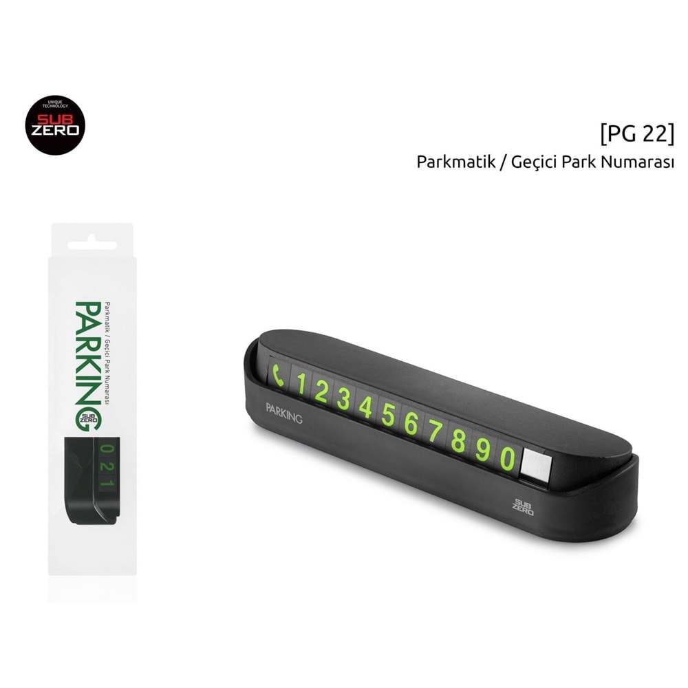 SUBZERO PG22 PARKMATİK PARKİNG