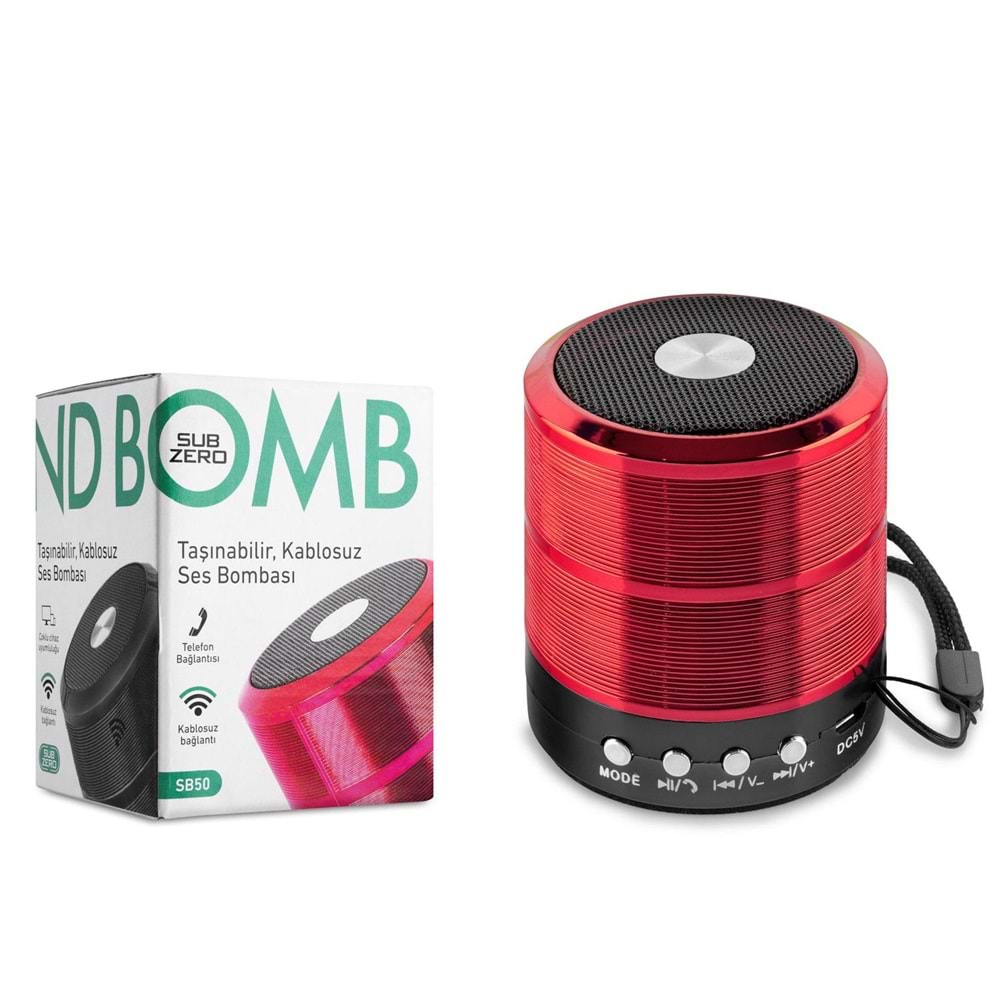 SUBZERO SB50 BLUETOOTH HOPARLÖR