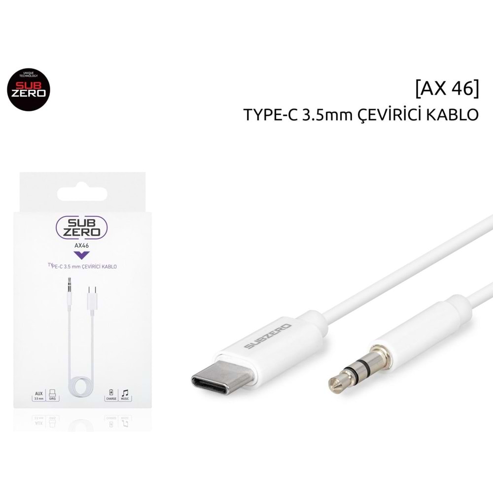 SUBZERO AX46 TYPE C AUX ÇEVİRİCİ KABLO