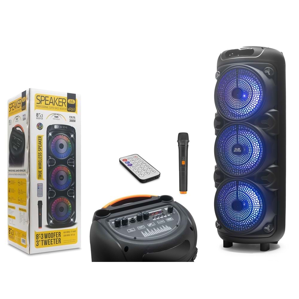 SUBZERO WR165 BLUETOOTH HOPARLÖR