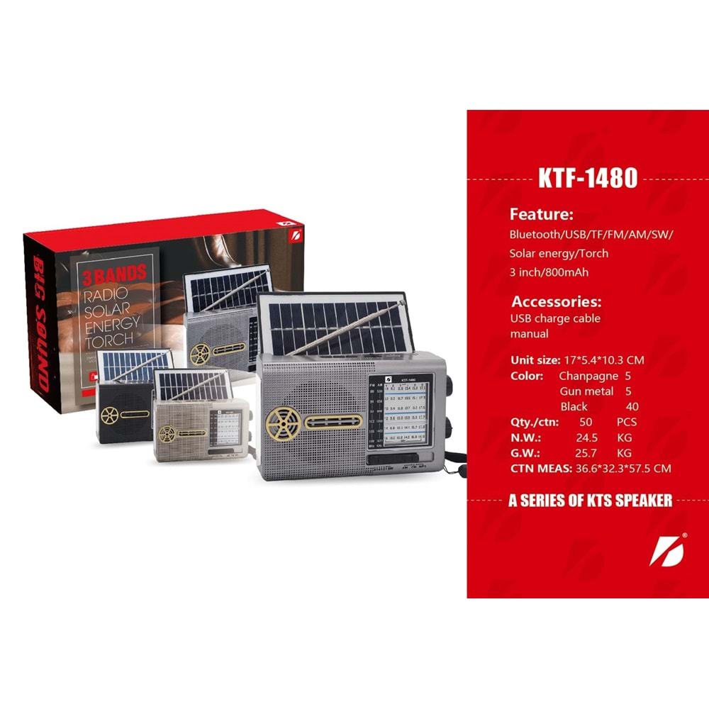KTF-1480 RADIO SPEAKER