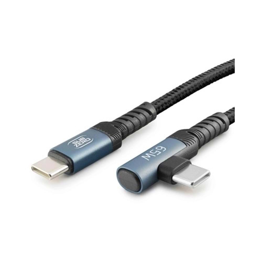 SUBZERO CL100 65W TYPE-C ÖRGÜ KABLO (GAMER KABLO)