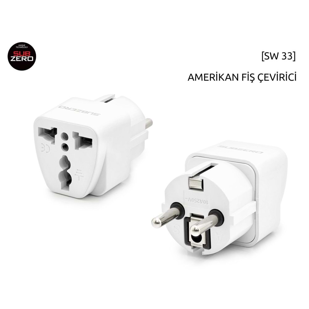 SUBZERO AMERİKAN FİŞ ÇEVİRİCİ EX50