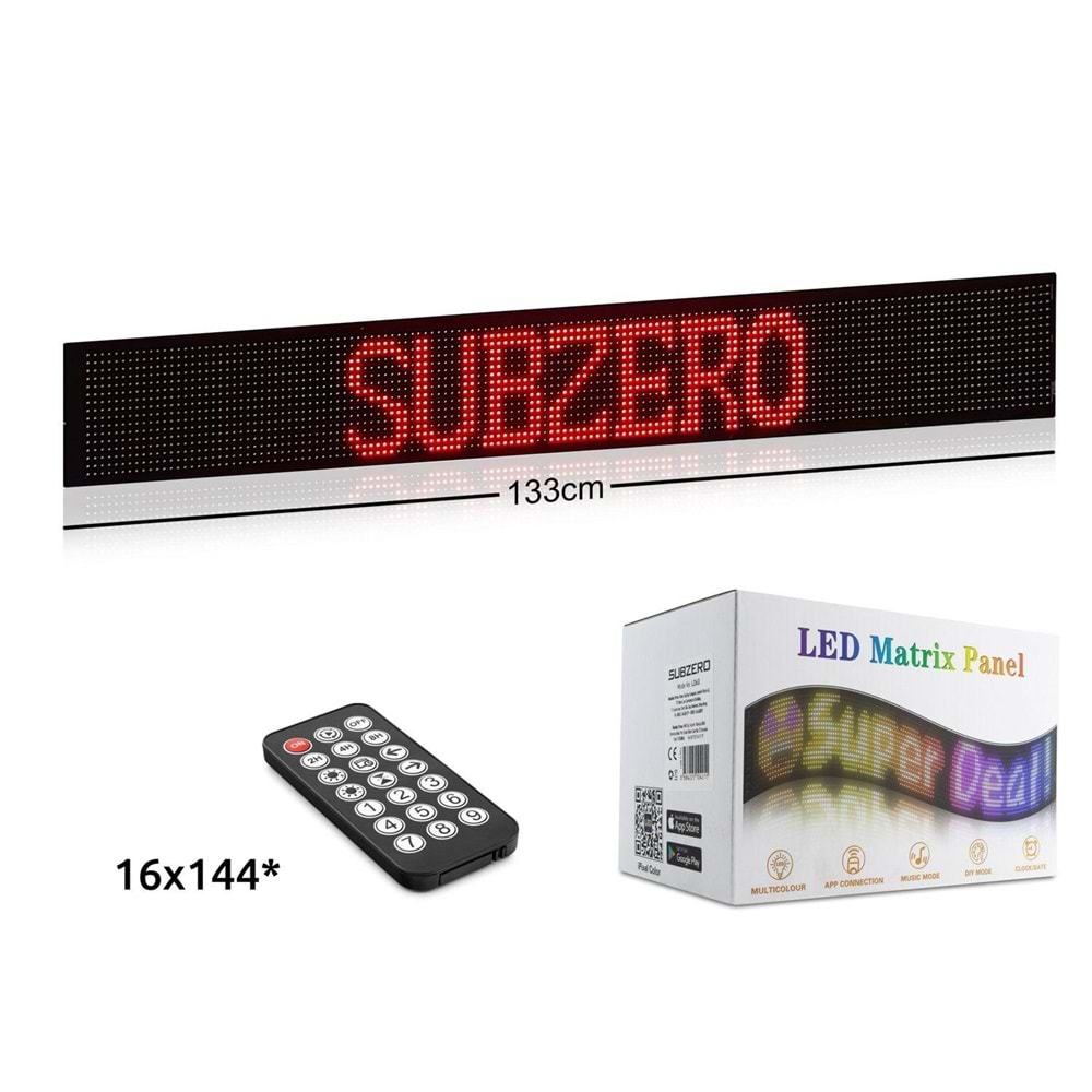 SUBZERO LD60 LED 133CM