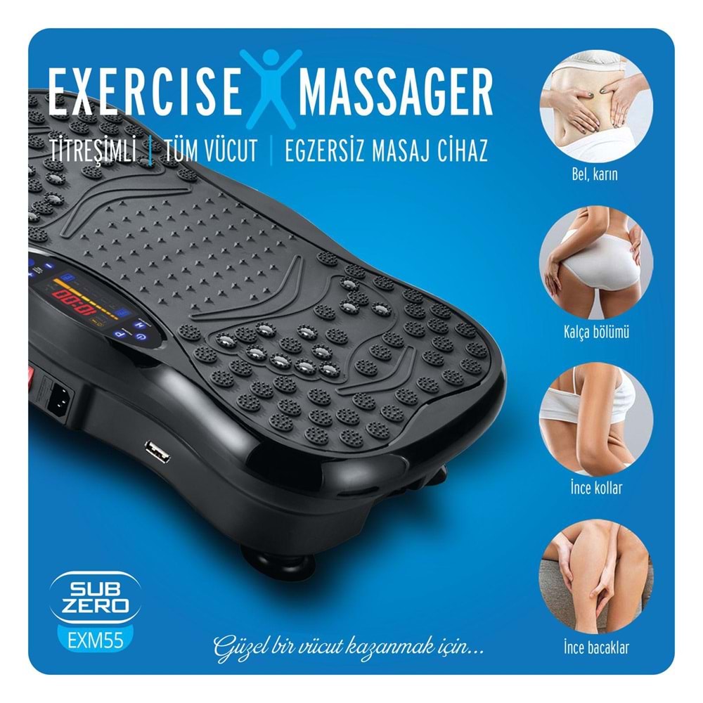 SUBZERO EXM55 TİTREŞİMLİ MASAJ ALETİ