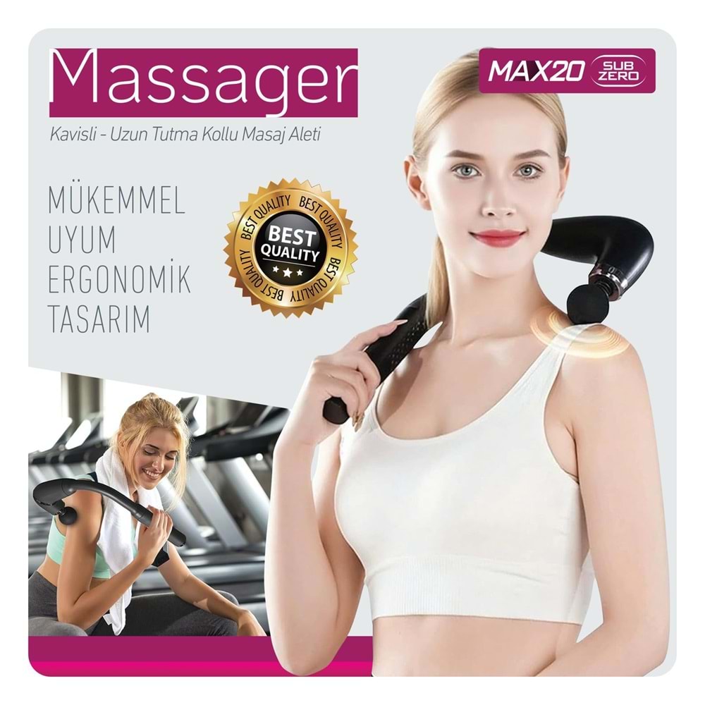 SUBZERO MAX20 DERİN DOKU MASAJ ALETİ