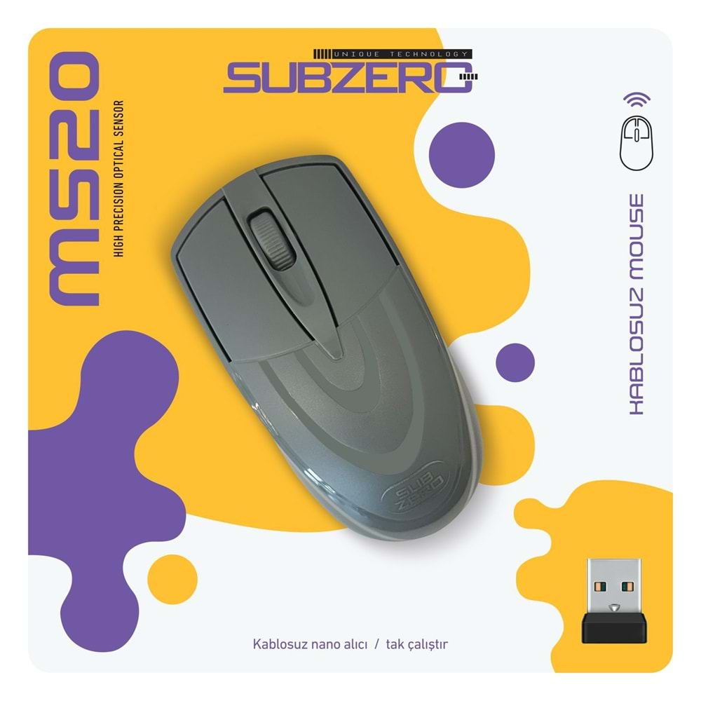 SUBZERO MS20 KABLOSUZ MOUSE