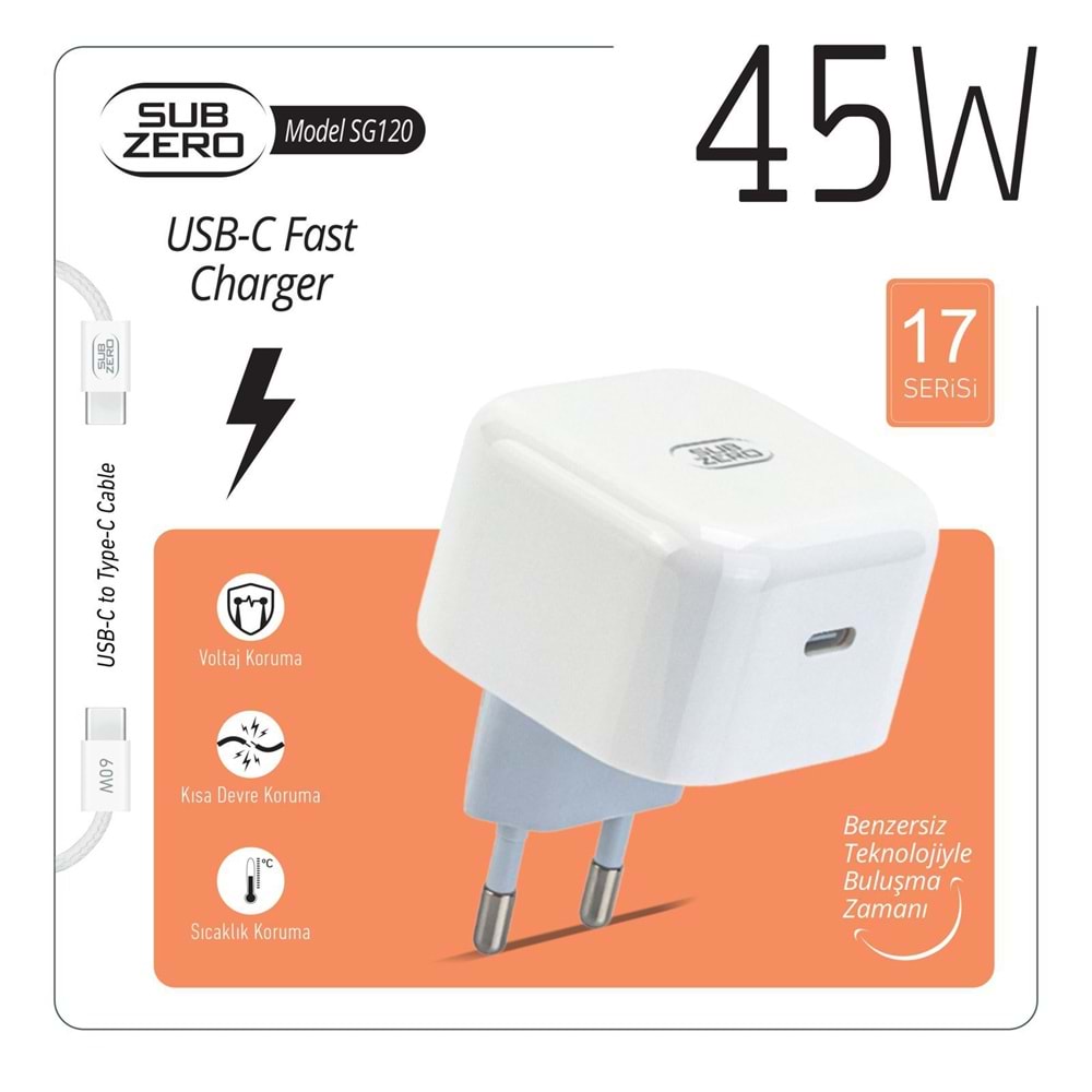 SUZERO SG120 45W 17 SERİ ŞARJ SET
