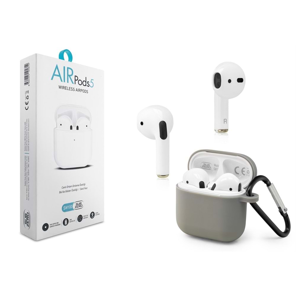 SUBZERO SW100 AIRPODS KILIFLI KULAKLIK