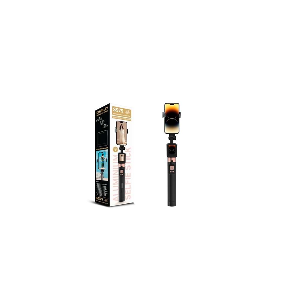 SUBZERO SS75 EKRAN YANSITMALI BLUETOOTH SELFI ÇUBUĞU