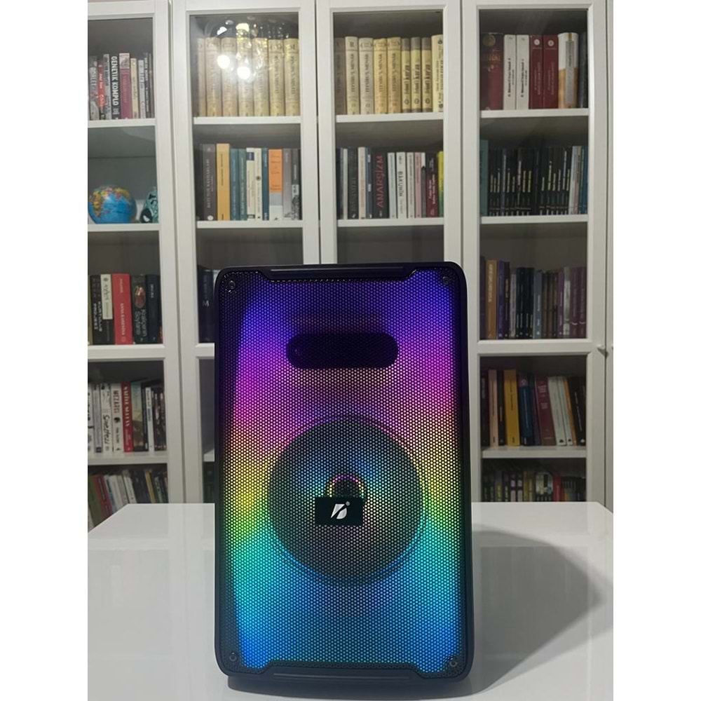 KTS-1573 FLAS BELLEK RADIO MİCROFONLU BLUETOOTH HOPARLÖR