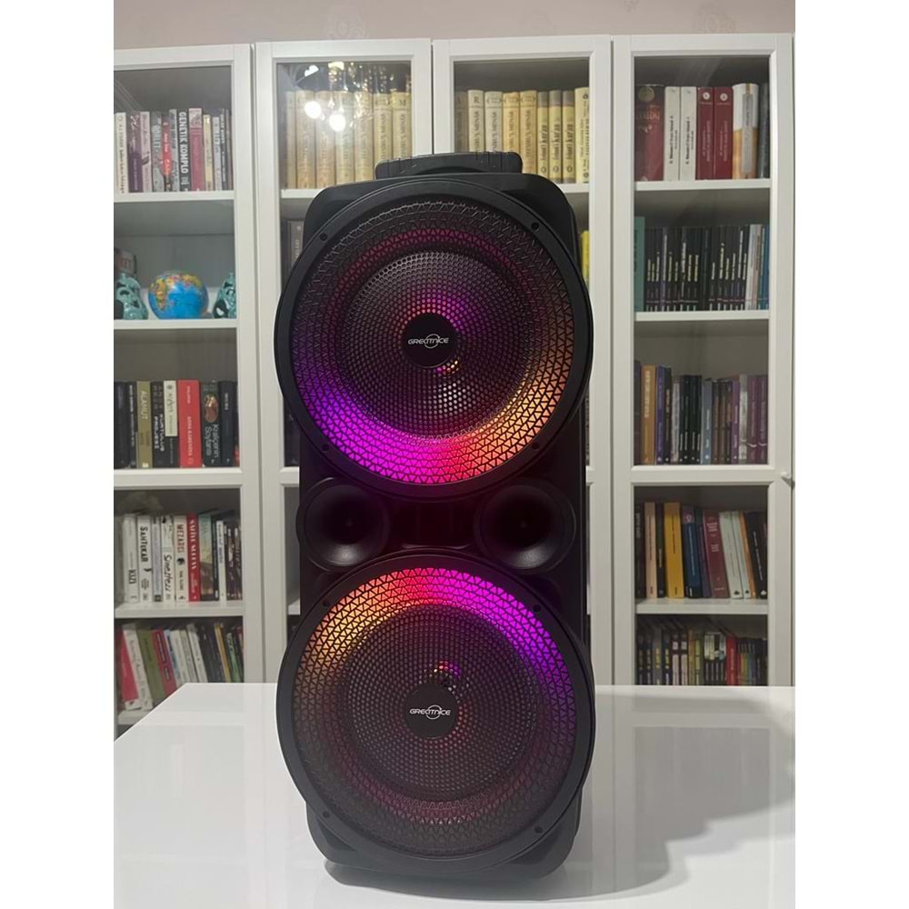 GTS-1569 FLAS BELLEK RADIO MİCROFONLU BLUETOOTH HOPARLÖR