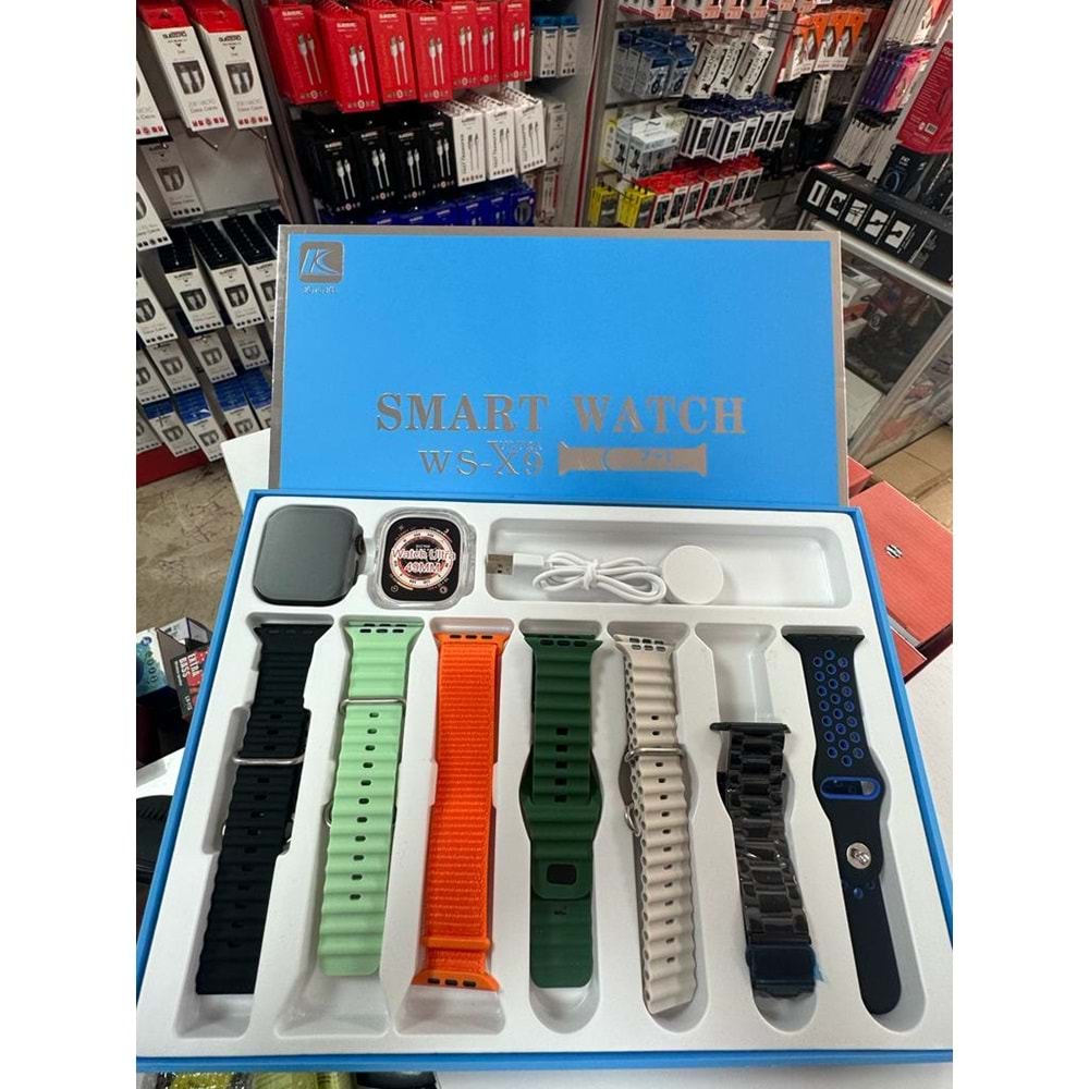 WS-X9 7 IN 1 AKILLI SAAT