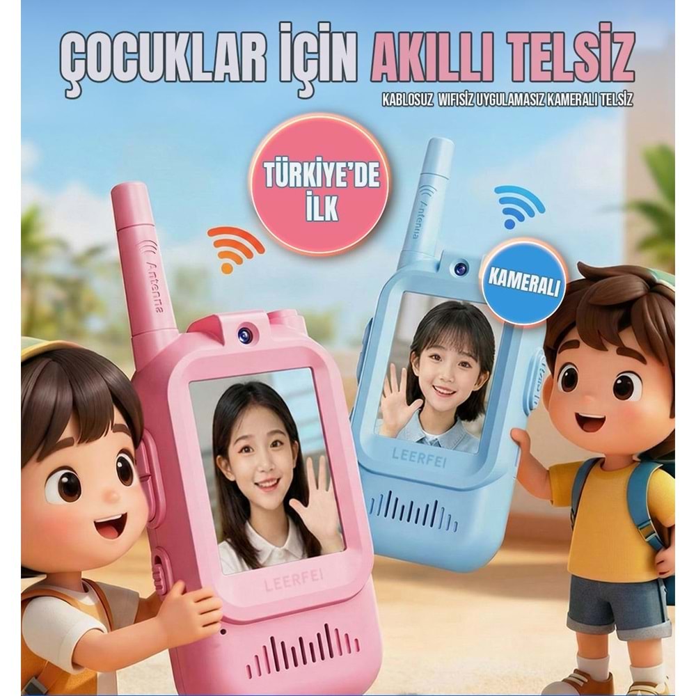 VDO1 KAMERALI ÇOCUK TELSİZİ