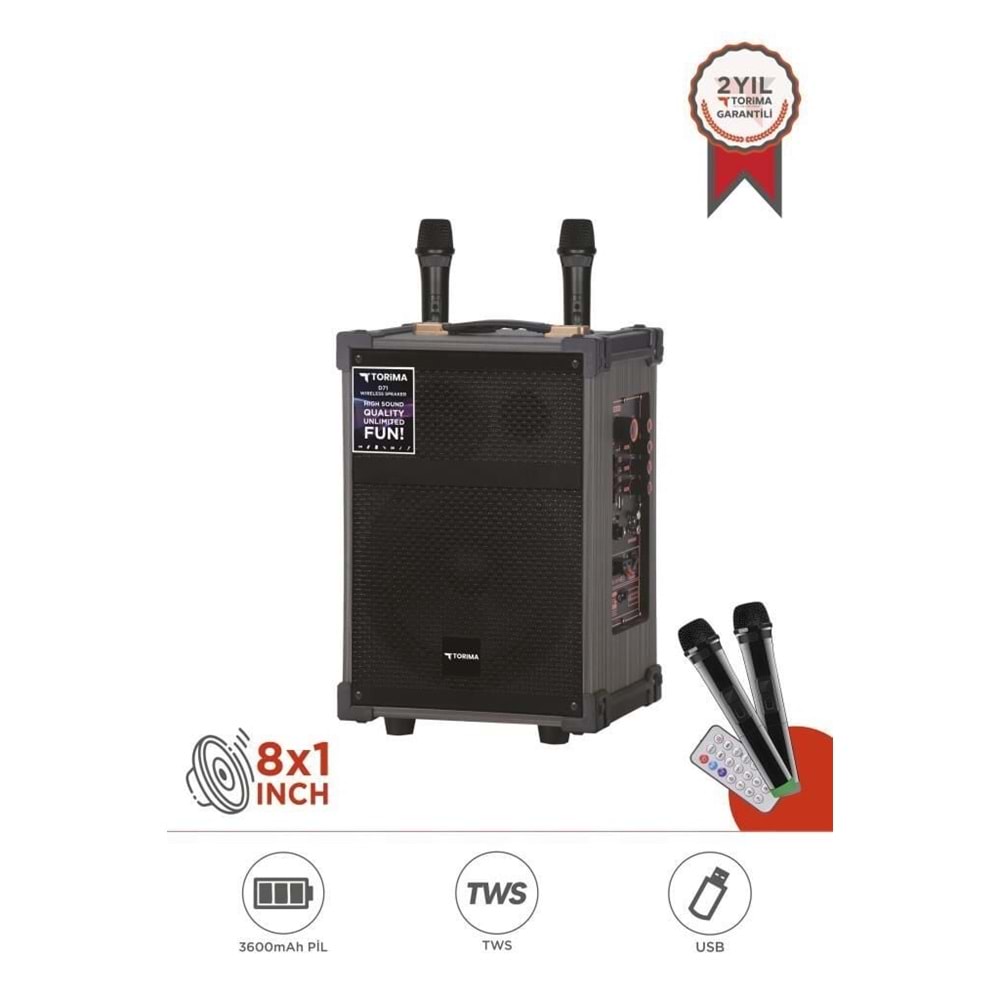 TORİMA D71 WIRELESS SPEAKER