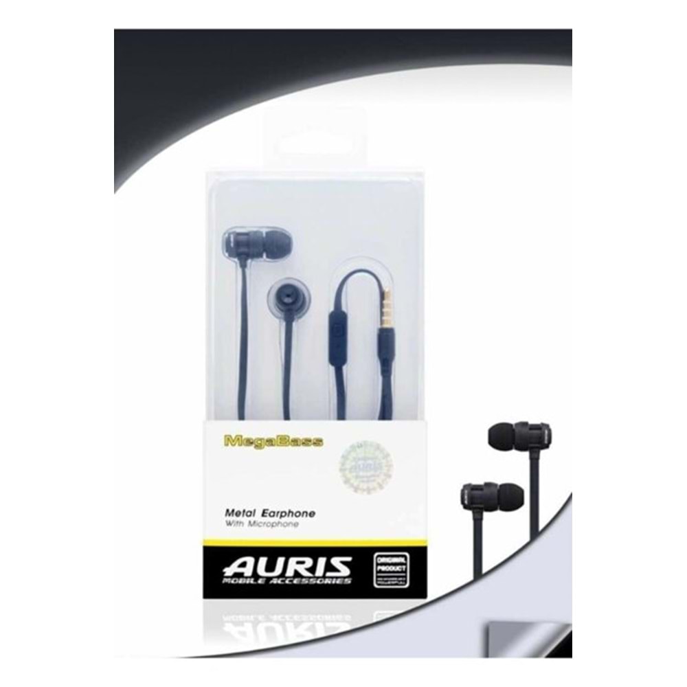 AURIS ARS-HF6 KIRMIZI METAL KULAKLIK