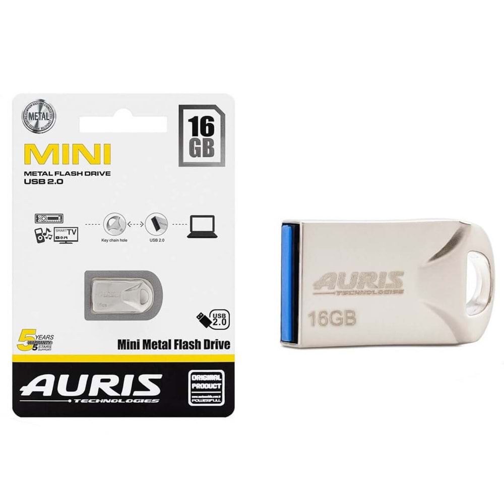 AURIS 16GB MİNİ FLASH BELLEK