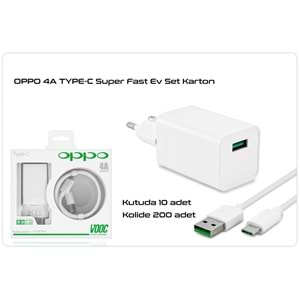 OPPOO 4A VOOC ŞARJ CİHAZI