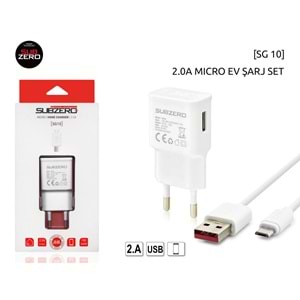 SUBZERO SG10 2.0A MİCRO SET ŞARJ CİHAZI