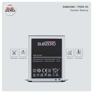 SUBZERO SAMSUNG S3 BATARYA