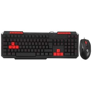 EVEREST KM-6825 KABLOLU KLAVYE MOUSE SET