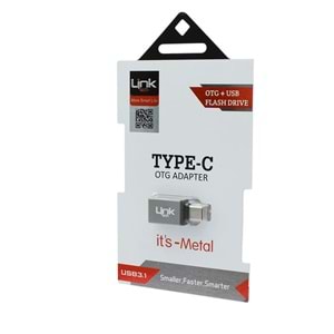 LİNK O187 USB TYPE-C OTG ÇEVİRİCİ