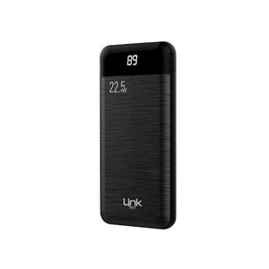 LİNK P118 10000 MAH 22.5W SİYAH POWERBANK