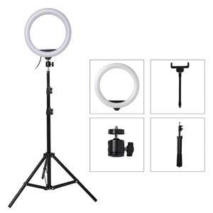 RGB-BLİC 26CM RİNG AYAKLI YOUTUBER IŞIĞI